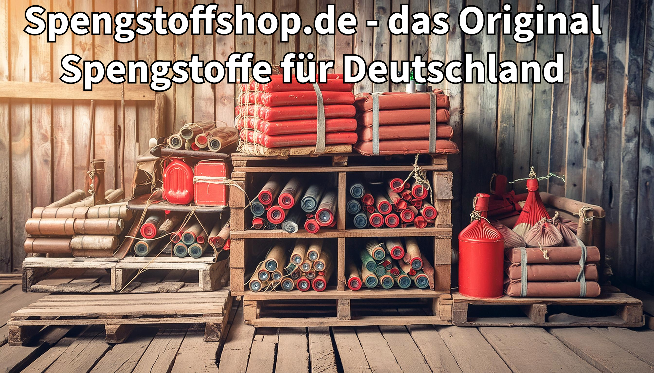 Sprengstoff aller Art für jedermann